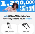 Win a XREAL Air 2 or XREAL Beam Pro from XREAL