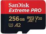 SanDisk 256GB Extreme PRO microSDXC Card $45 + Delivery ($0 C&C) + Surcharge @ digiDirect