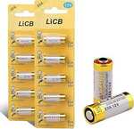 LiCB A23 12V 12 Volt Alkaline 23A Batteries (10-Pack) $9.79 + Delivery ($0 with Prime/ $59 Spend) @ LiCB via Amazon AU