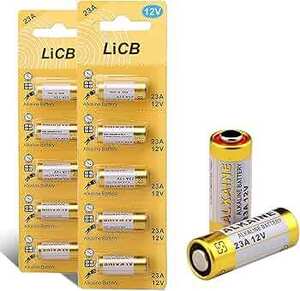 LiCB A23 12V 12 Volt Alkaline 23A Batteries (10-Pack) $9.79 + Delivery ($0 with Prime/ $59 Spend) @ LiCB via Amazon AU