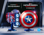 Win a Custom Captain America Themed Gaming PC Worth $6,500 from Aftershock