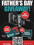 Win Braun Series 9 Pro + Electric Shaver, Bunnings Gift Card or a Haircut with Beard Trim @ Dapper & Boss
