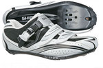 Bike Bug - Shimano R087 Road Bike SPD SL Shoes 60% OFF - White/Black $79.90 down from $199