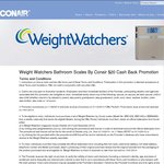 Weight Watchers (Conair) Scales - $20 Cashback on Selected Models (Save up to $160)