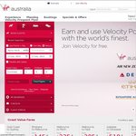 Virgin Australia Companion Sale - SYD/BNE/MEL to USA in Business or Premium Econ