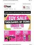 Toy Sale @ Target (This Weekend). Thousands of Items under $10