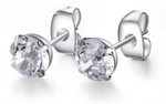 Signature 6mm Crystal Earrings Made w/Swarovski Elements – $2 + FREE Delivery @ Neverland Sales