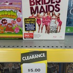 Bridesmaids on Blu-Ray @ BigW Morwell, Vic $5