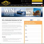 Win a Switzerland Adventure for Two from Mountain Designs