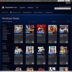 PSN - Rockstar Games Sale. up to 80% off (PS3 GTA V for $38.48)