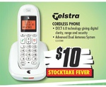 Telstra Cordless Phone $10, Lexar 8GB JumpDrive V20 USB 3 Pack $9.95 + More @ The Good Guys