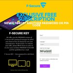 F-Secure KEY Free for 1 Year