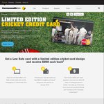 Commonwealth Bank Limited Edition Cricket Credit Card - $250 Cashback ($500 Spend, $59 Annual Fee)
