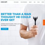 Oscar Razor - German Made Blades, Handle and Delivery for $22. Usually $36. Subscription Service