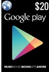 Google Play Credit 20% off - $20 for $16 - Sent Via Email - Phonebot