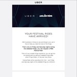 [SA] Free Uber Rides (Adelaide Fringe) - THURS, FRI & SAT 7pm - 1am