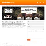 Win a Year's Supply of Tim Tams Worth $350 from FoodWorks