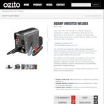 Ozito 80A Inverter Welder for $79 @ Bunnings