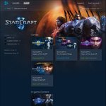 Starcraft II: Wings of Liberty, Heart of the Swarm 50% off ($12.47AUD ea), Legacy of the Void 25% off ($41.21AUD)