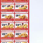 KFC "Delicious Deals" Vouchers: $9.95 Favourites Box, $13.95 Double Combo, $21.95 Value Feast + More (QLD)