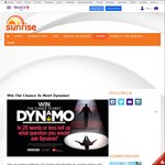 Win 1 of 5 A Reserve Double Passes to Dynamo's "Seeing Is Believing" Tour from Sunrise