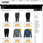 Sales from $10 on Sweaters, Chinos, Trackpants & More from The Insport Authentic Range @ Insport.com.au
