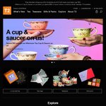 T2 Tea - Free Gift with Every $50 Spent Online or in-Store