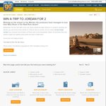 Win a Place for You and a Friend on an 8-Day 'Totally Jordan' Group Tour of Jordan with on The Go Tours [No Flights]