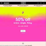 Missguided - 50% off [Black Friday Sales]