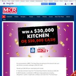 Win a $30,000 Kitchen or $20,000 Cash from Seven Network