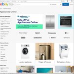 15% off Sitewide @ Appliances Online eBay