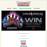 Win 1 of 20 Double Passes to See Power Rangers from Krispy Kreme SA