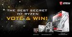 Win an AMD Ryzen 5, MSI B350 TOMAHAWK ARCTIC & In Win 303 Chassis Bundle from MSI Gaming