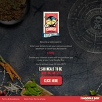 Win a $5,000 Flight Centre Voucher towards a Trip to South East Asia or 1 of 2,500 Instant Prizes from Noodle Box