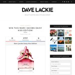 Win Marc Jacobs "Daisy" Kiss Edition Perfume from Dave Lackie