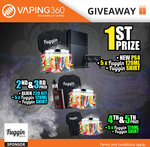Win a PlayStation 4 Console or 1 of 4 Minor Prizes from Vaping360 and FugginVapor