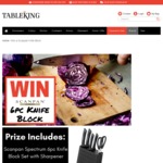 Win a Scanpan Knife Block Set from Tableking