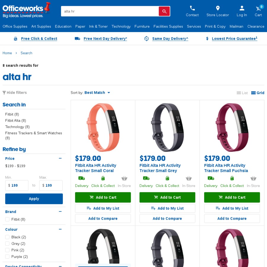 officeworks fitbit