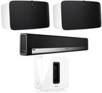 Sonos Sub+Playbar/Base+ Play 5 (X2) Package $2,835 @ Aussie Hi Fi