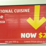 International Cuisine 500g Frozen Pizzas Now $2.95 @ ALDI