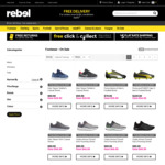 Rebel Sport up to 50% off Footwear: Nike, Under Armour, ASICS & More