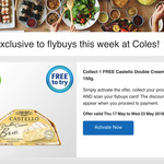 Free Castello Double Creme Brie 150g @ Coles (Flybuys Members) 
