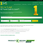 Win 1 of 4 $1,250 Travel Cash Cards from 1cover