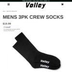 [QLD] $10 Volley Socks Three Pairs (RRP $19) @ Famous Footwear Harbour Town Gold Coast