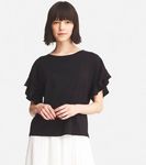 WOMEN Frill Sleeve Short Sleeve T-Shirt for $9.90 (Was $14.90) + Shipping @ UNIQLO Australia