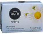 Cussons Pure Relax Chamomile Soap 5x 90g $1 (Was $2.95) Free C&C or + Delivery @ Amcal