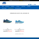 ASICS Gel Kayano 23 $109.95 (+ $15 Shipping or Click + Collect) @ Jim Kidd Sports