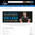 Win a $500 Gift Card from DJ City