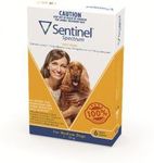 Sentinel Spectrum Medium Dog Six Packs $94.95 (Plus Shipping, or Free for over $149) at Pharmacy Online