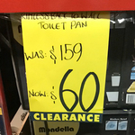 [NSW] 5 Tier Adjustable Shelf $149 (Was $299), Mondella Rimless Back to Wall Toilet Pan $60 (Was $159) @ Bunnings, Seven Hills